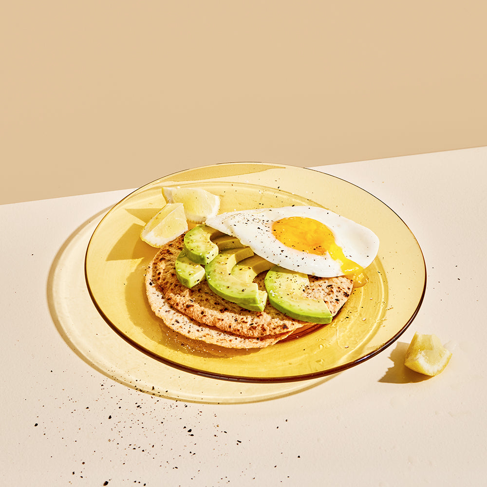Avocado 'Toast' with Sunny Eggs