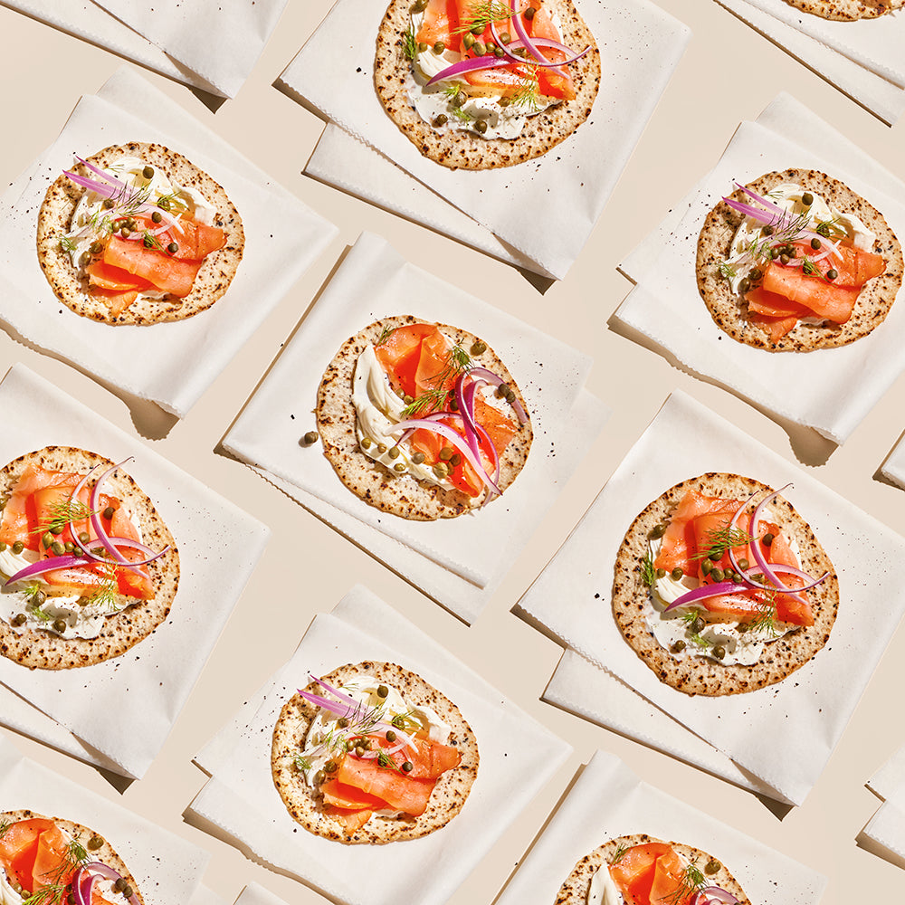 Smoked Salmon Tostadas