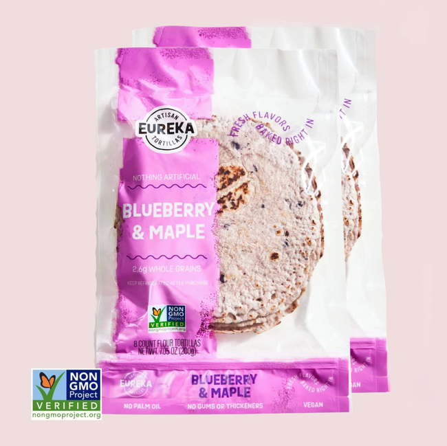 Blueberry & Maple 2pk (16 tortillas)