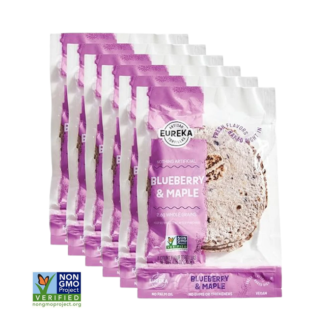 Blueberry & Maple 6pk (48 tortillas)