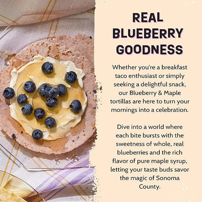 Blueberry & Maple 6pk (48 tortillas)