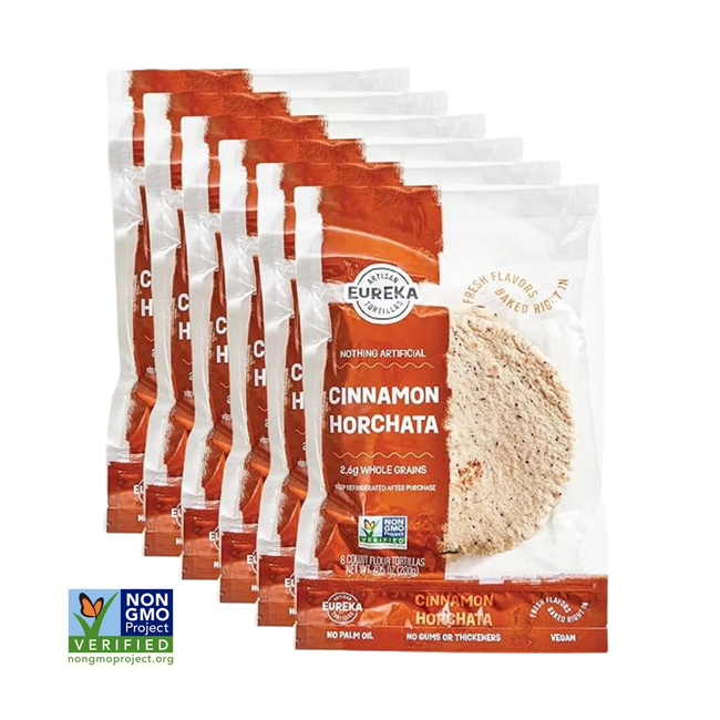 Cinnamon Horchata 6pk (48 tortillas)