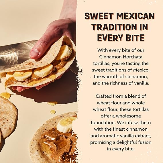 Cinnamon Horchata 2pk (16 tortillas)