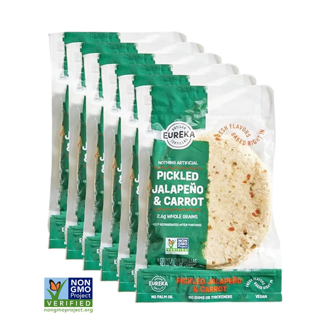 Pickled Jalapeño & Carrot 6pk (48 tortillas)