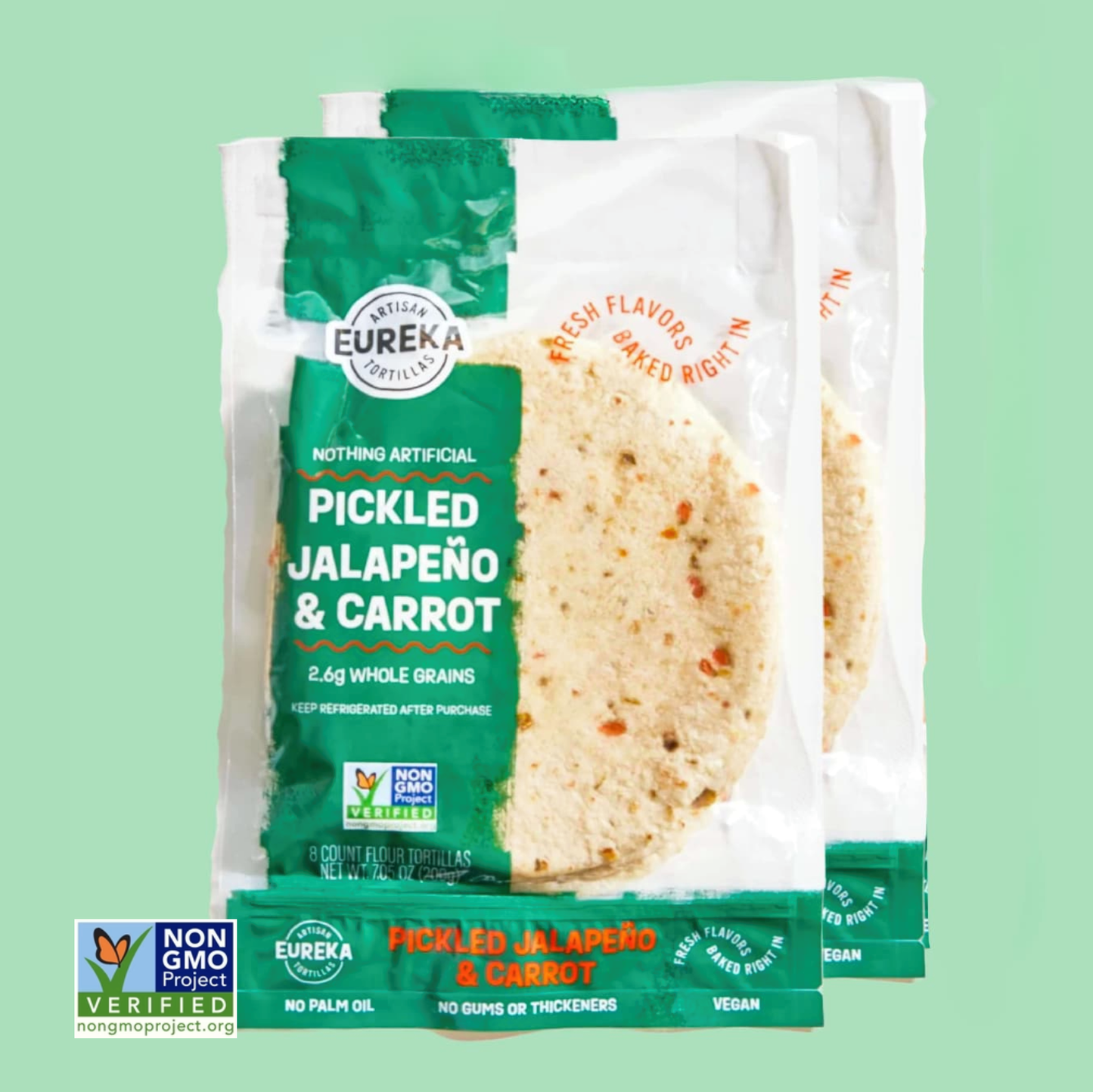 Pickled Jalapeño & Carrot 2pk (16 tortillas)