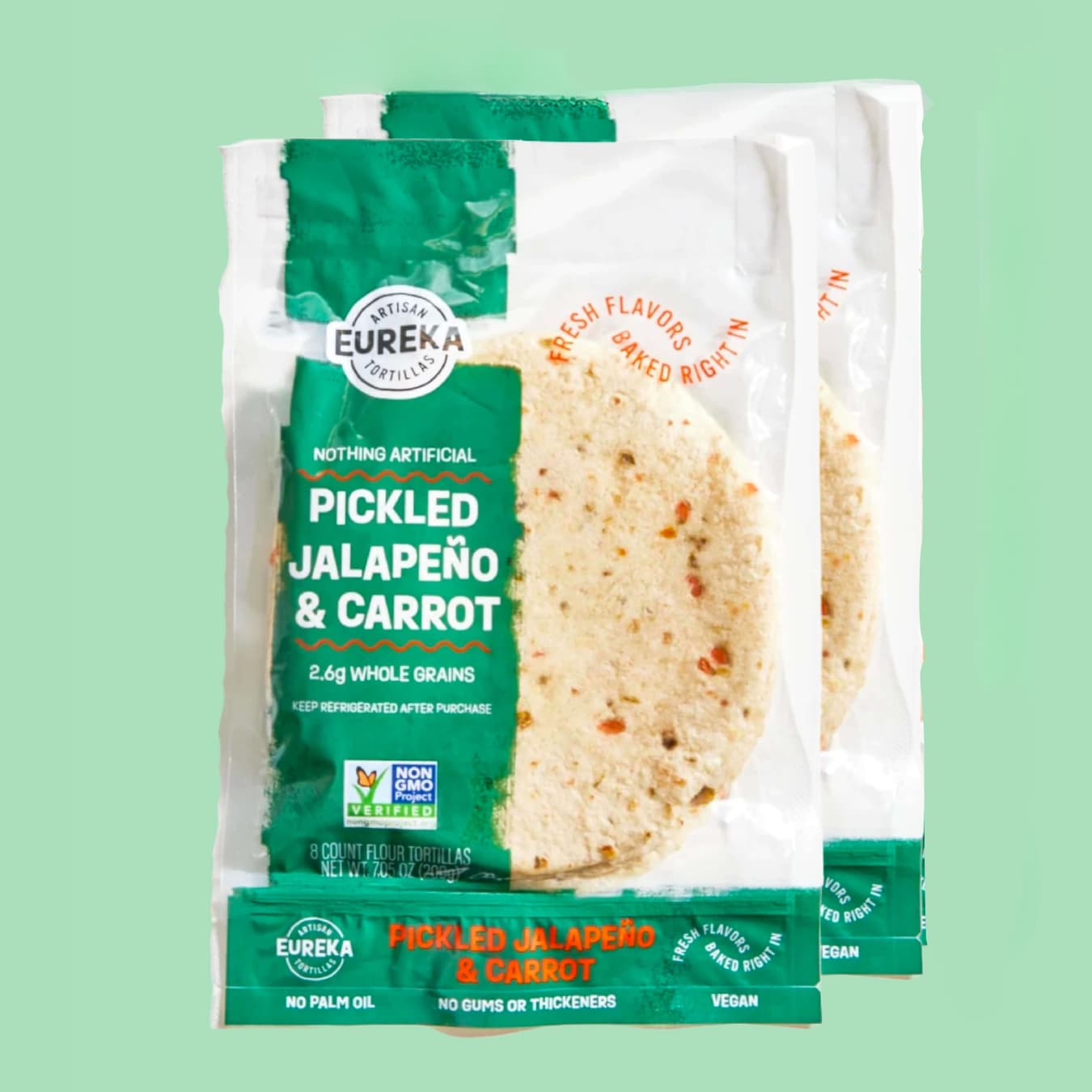 Pickled Jalapeño & Carrot 2pk (16 tortillas)