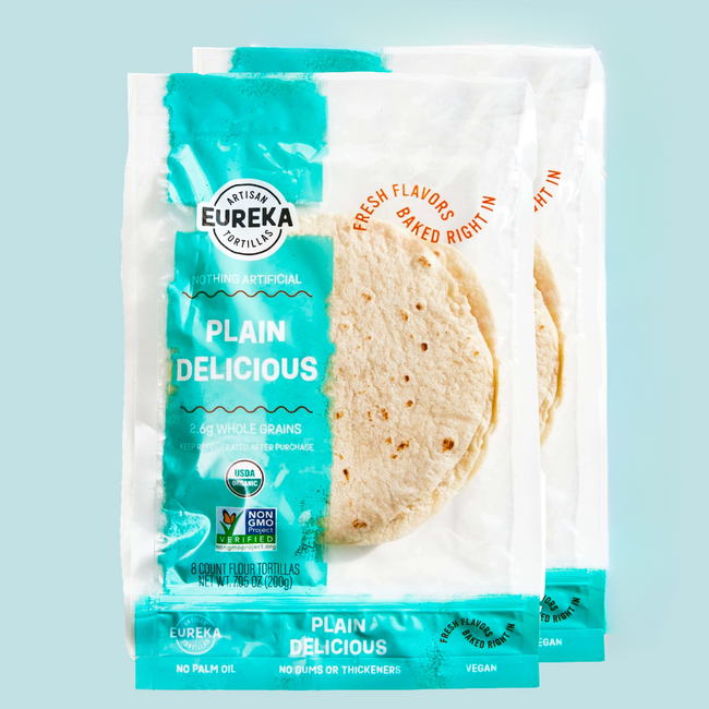 Plain Delicious 2pk (16 tortillas)
